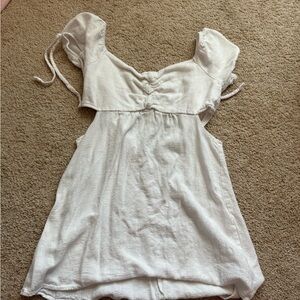 Altar’d state white mini dress